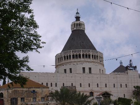 Kirche "Maria Verkuendigung" in Nazareth