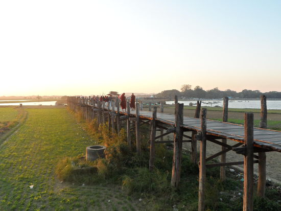 U-Bein Bridge kurz vor Sonnenuntergang