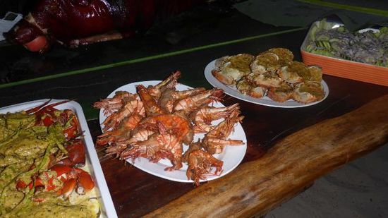 Und ein tolles Buffet....