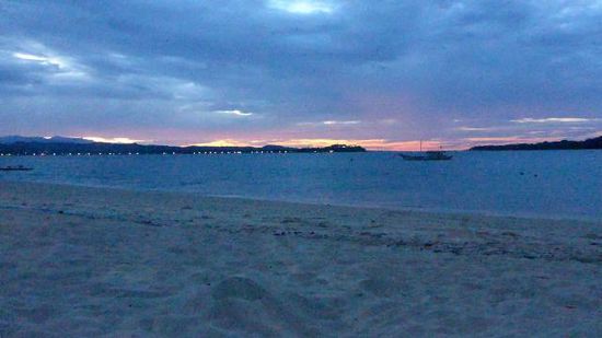01.01.2014, 6:23 Uhr am Strand von Pandan Island