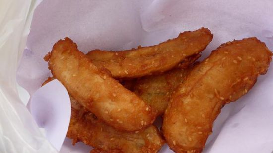 ...für einen kleinen Snack (gebackene Banananen)