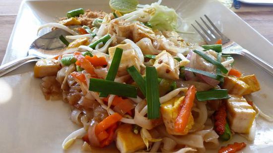 Pad Thai Vegetarian (sehr lecker!!!)...