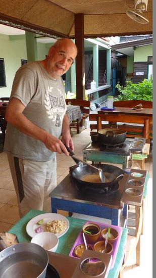 Und der Chef macht Fotos und kontrolliert dabei