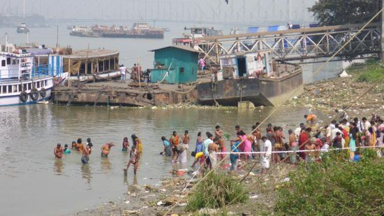Und zwischendurch immer wieder Badestellen