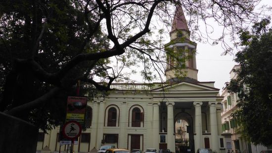 Der erste Punkt meiner "Mutter Teresa"- Wanderung ist die St.Thomas´Church..