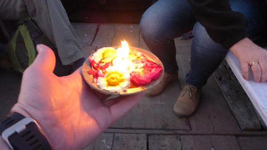 Dann zünder wir die Kerzen an...