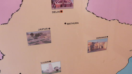 5 Stück gibt es davon in Indien, das größte in Jaipur