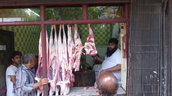 Der Metzger ist auch noch fleissig...