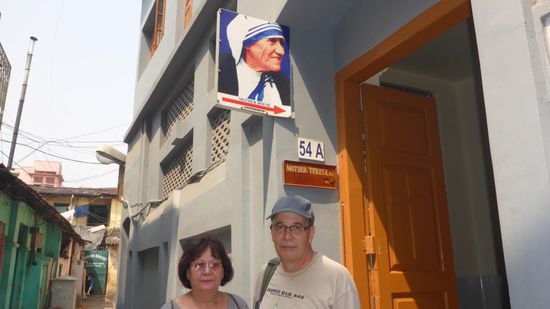 Das "Motherhouse" von Mutter Theresa...