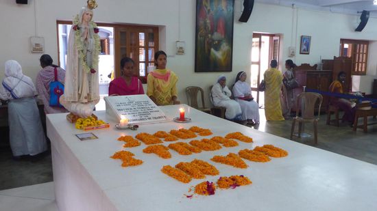 Hier ist Sie auch bestattet.