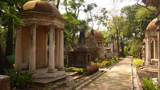 Dafür der Friedhof umso schöner...
