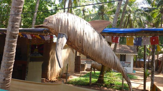 In der Nachbarschaft macht ein Ire (den ich erstmal auf den St.Patricks Day hinweisen musste) und ein Kanadier diese Kunst.