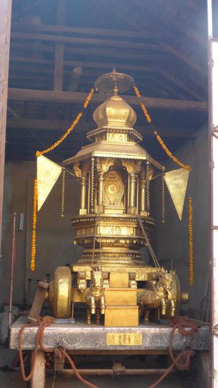 ..und der stand ganz versteckt in einer Garage...