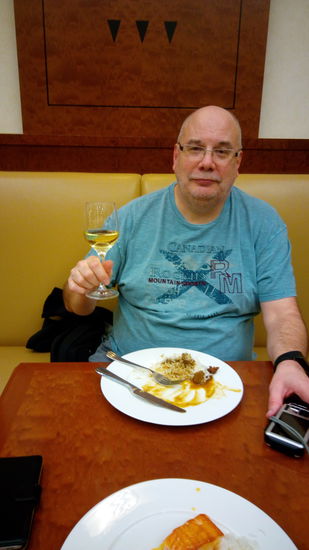 Schon am Flughafen gab es ein paar Kleinigkeiten