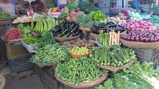 Über den Markt ....