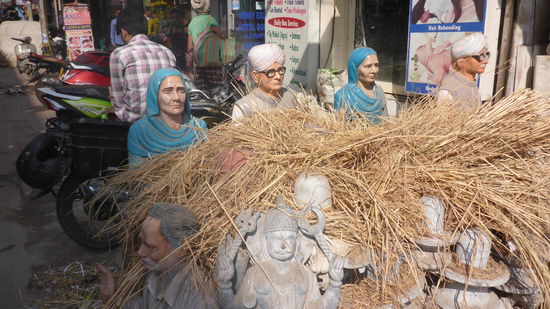 Direkt vor dem Hotel entdeckt, sahen erst sehr echt aus