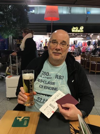 Mein Boarding-Pass beweist es!