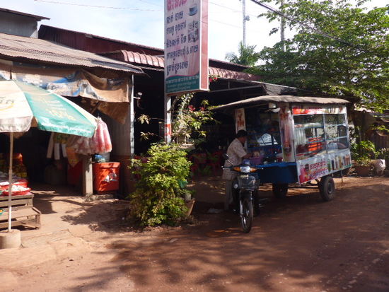 Auf dem Weg nach Banteay Samré.