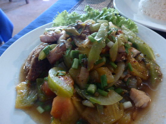 ..... und Fisch.