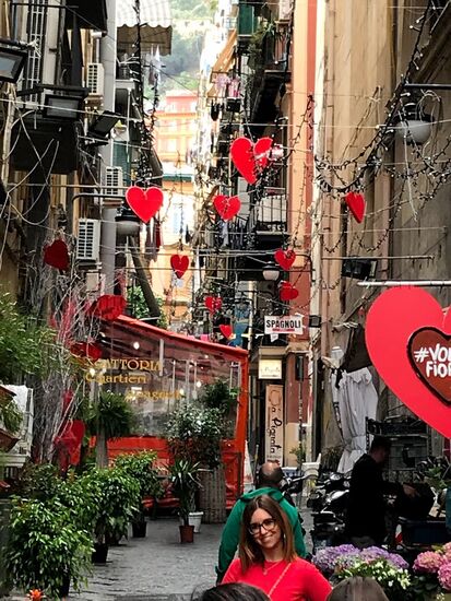 Und im spanischen Viertel sieht es so aus...