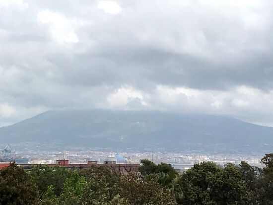 Und der Vesuv ist immer sehr nah 