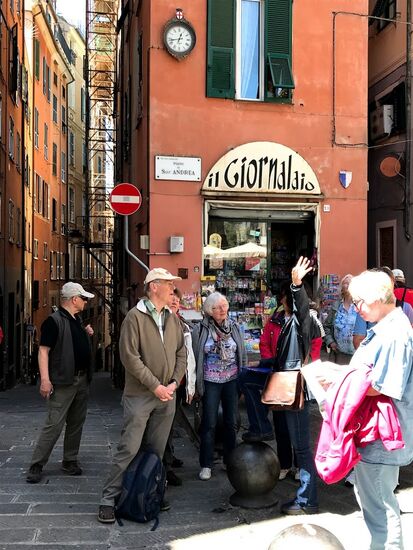 Angelika in ihrem Element.