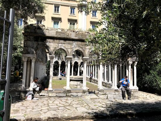 .... und Plätze zur Entspannung.