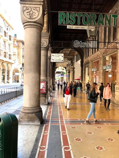 Ein großer Prachtboulevard