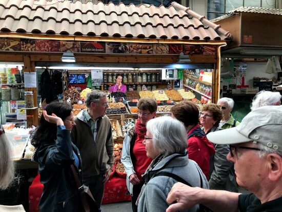 Einen tollen Markt konnten wir auch noch besuchen....