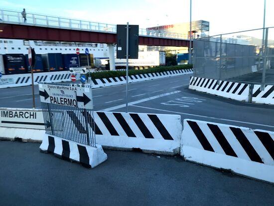 Da geht´s nach Palermo.