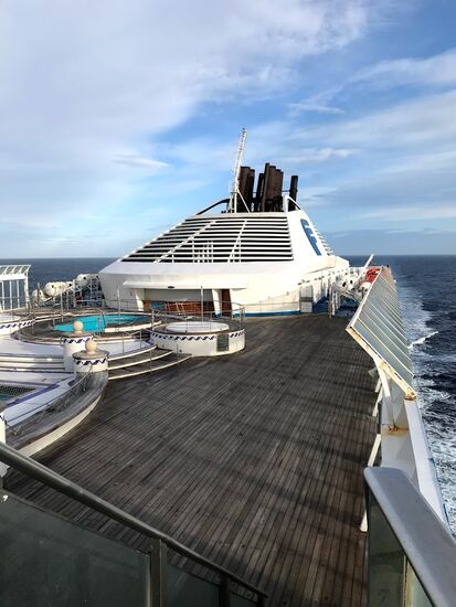 Bei herrlichem Wetter ab nach Palermo.