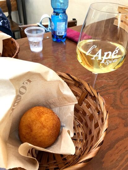 Kleiner Snack zur Mittagszeit.