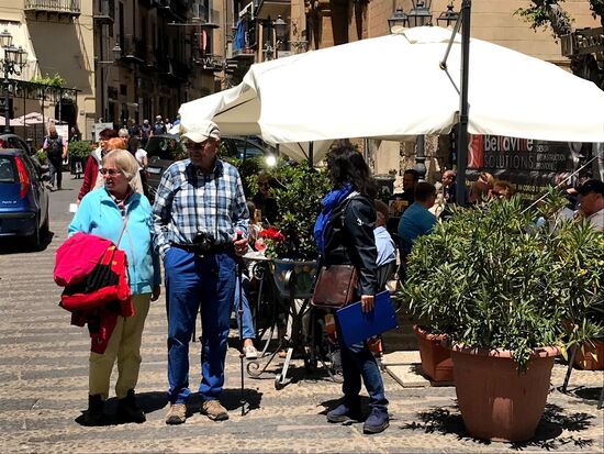Kurz vor dem Start zum zweiten Teil des Tages..