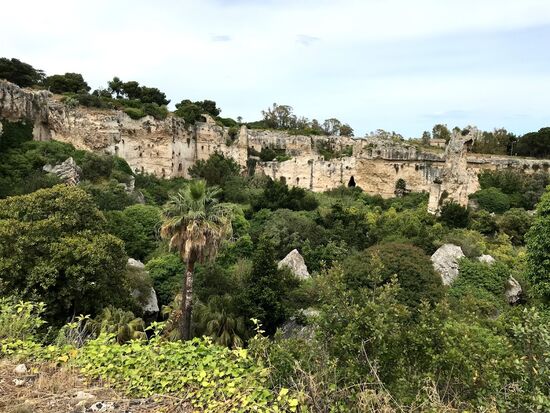 Der Steinbruch , heute ein sehr schöner Ort, zu damaligen Zeiten ein Ort des Schreckens.