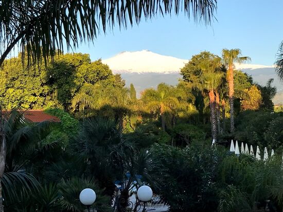 Und so sieht es um 06:15 Uhr voin meinem Balkon aus.