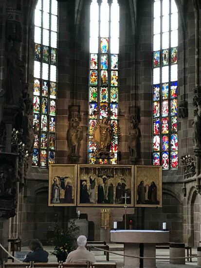 In der Frauenkirche.
