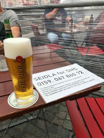 Bierbestellung in Corona-Zeiten