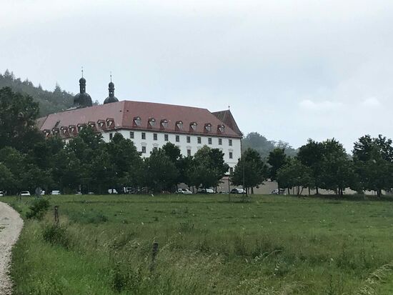Kloster Plankstetten im Regen...