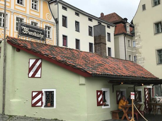 Die historische Wurstlküche.