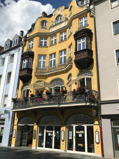 Tolle Häuser in der Altstadt.