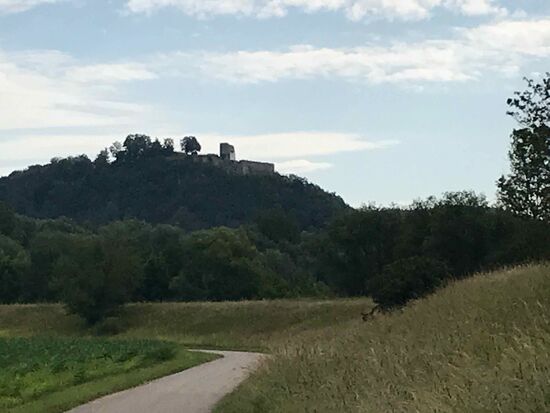 kurz hinter Regensburg.