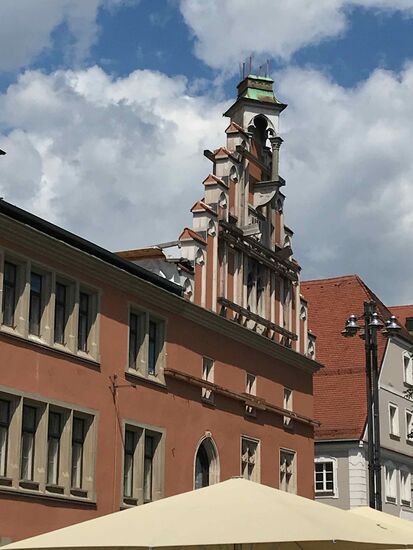 Das alte Rathaus.