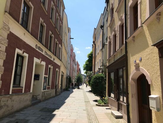 Schmale Gassen der Altstadt.