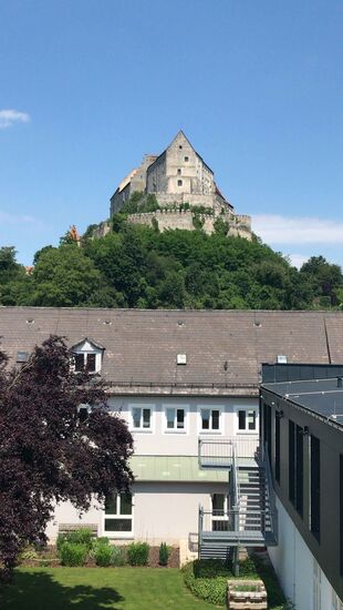 Der Blick aus meinem Zimmerfenster.