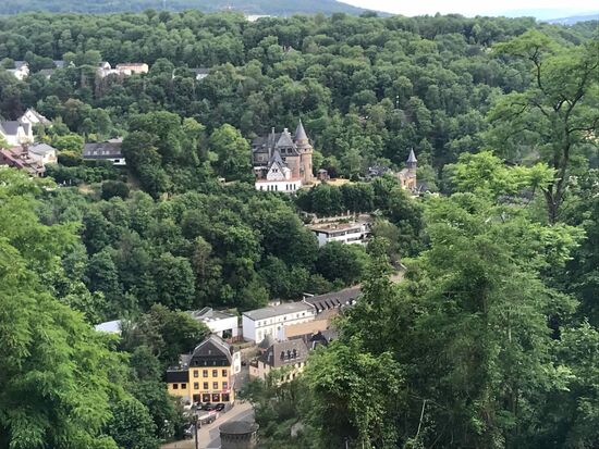Standseilbahn nach Ehrenbreitstein.