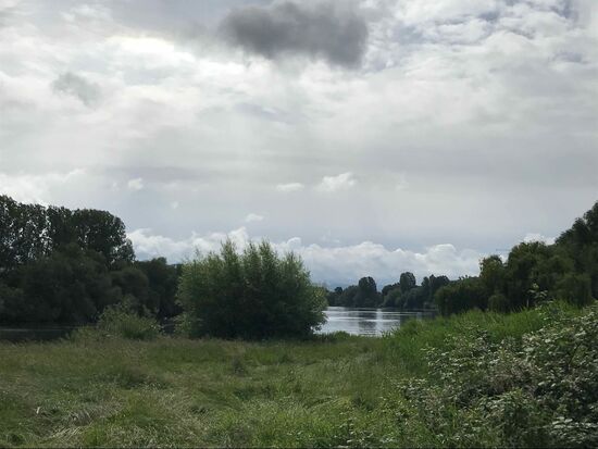 Idyllisch, oder?? Ein klein wenig Sonne war auch zu sehen.