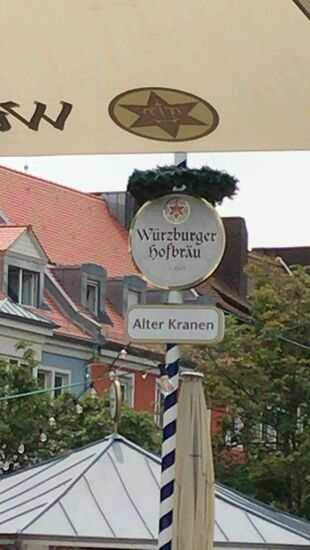 Der "Alter Kranen" ist noch da und hat sogar auf