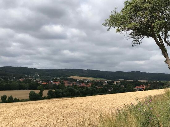 Ist er, und dann gibt es wieder Weitsicht.