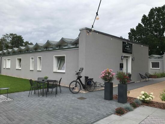 Und das ist meine Unterkunft, von hier aus eine kleine Rundfahrt auch Dessau.