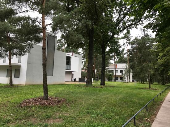 Die Bauhaus-Meisterhäuser.